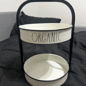 Rae Dunn kitchen decor - fruit holder